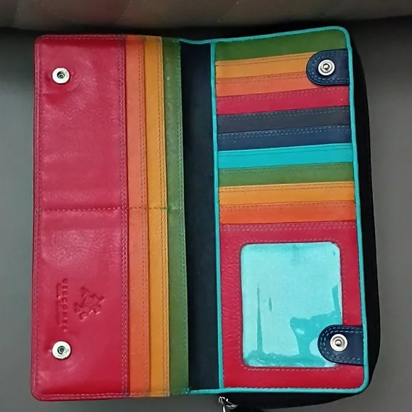 Vintage Visconti Leather Wallet - Picture 4 of 8